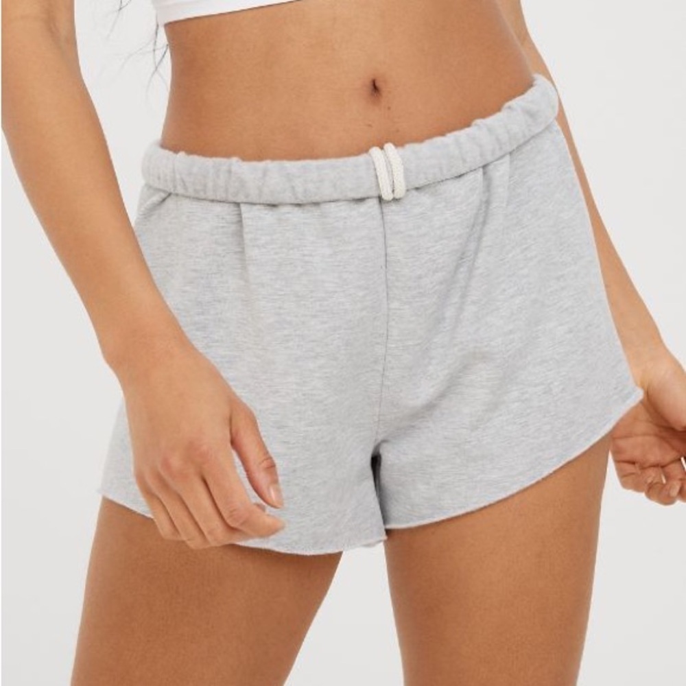 American eagle  Gray Casual short Shorts XS drawstring + pockets